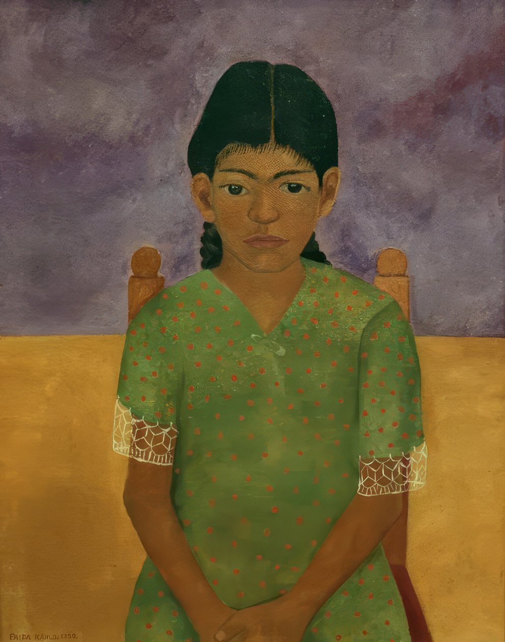 Dziewczyna Virginia autorstwa Frida Kahlo