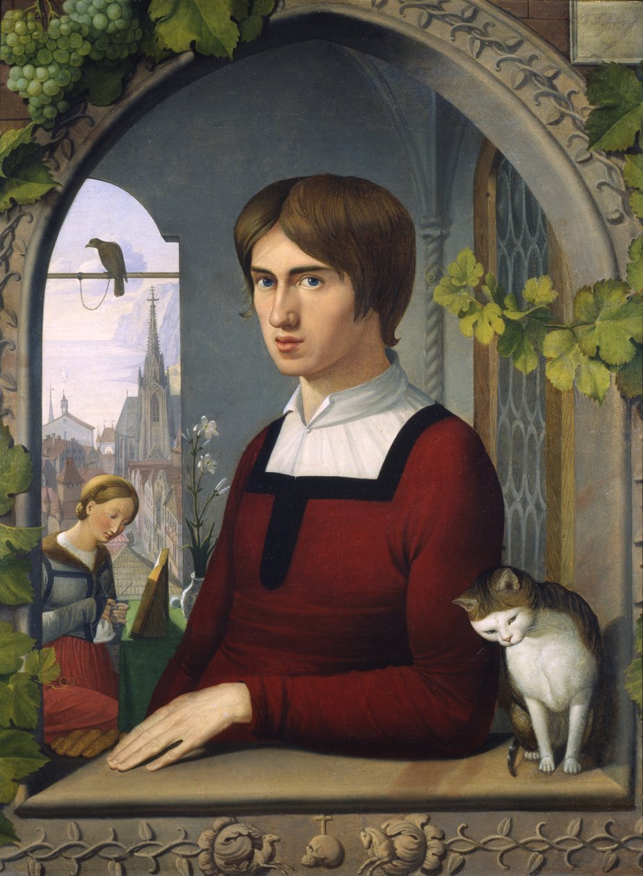 Franz Pforr, ok.1810 autorstwa Friedrich Overbeck