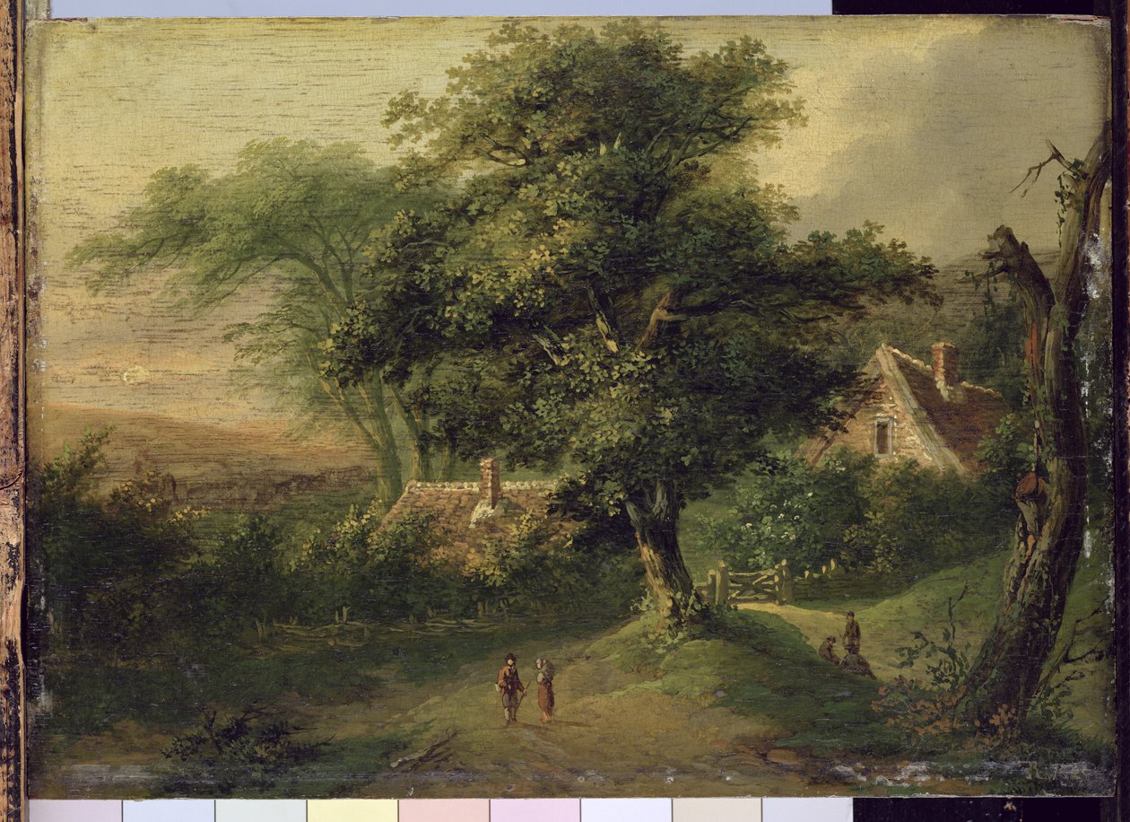 Krajobraz, 1827 autorstwa Friedrich Rosenberg
