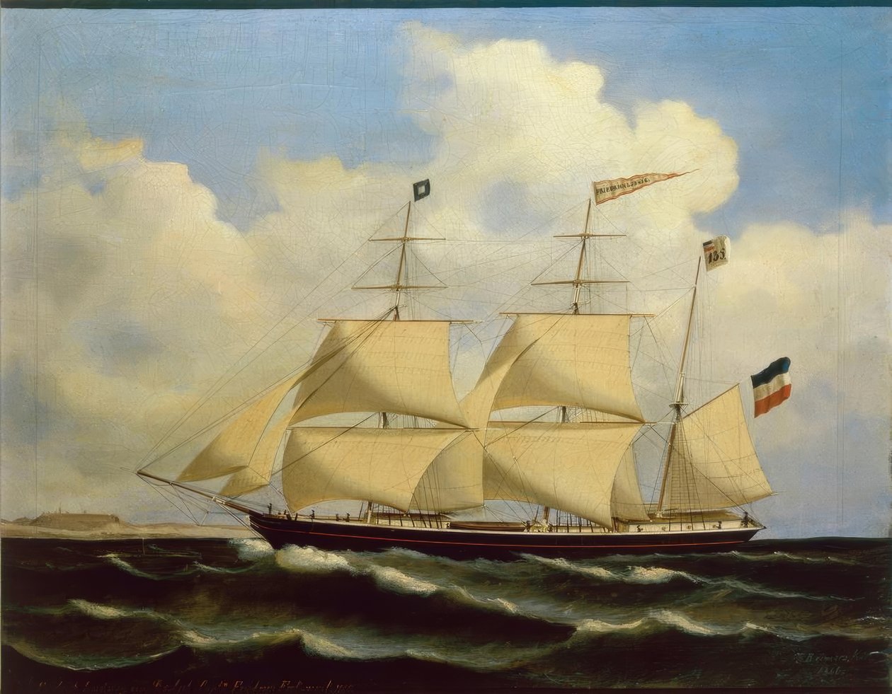 Friedrich Ludwig z Rostocku. autorstwa Friedrich Fretwurst