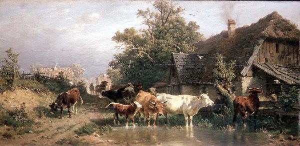 Nieznany obraz autorstwa Friedrich Johann Voltz