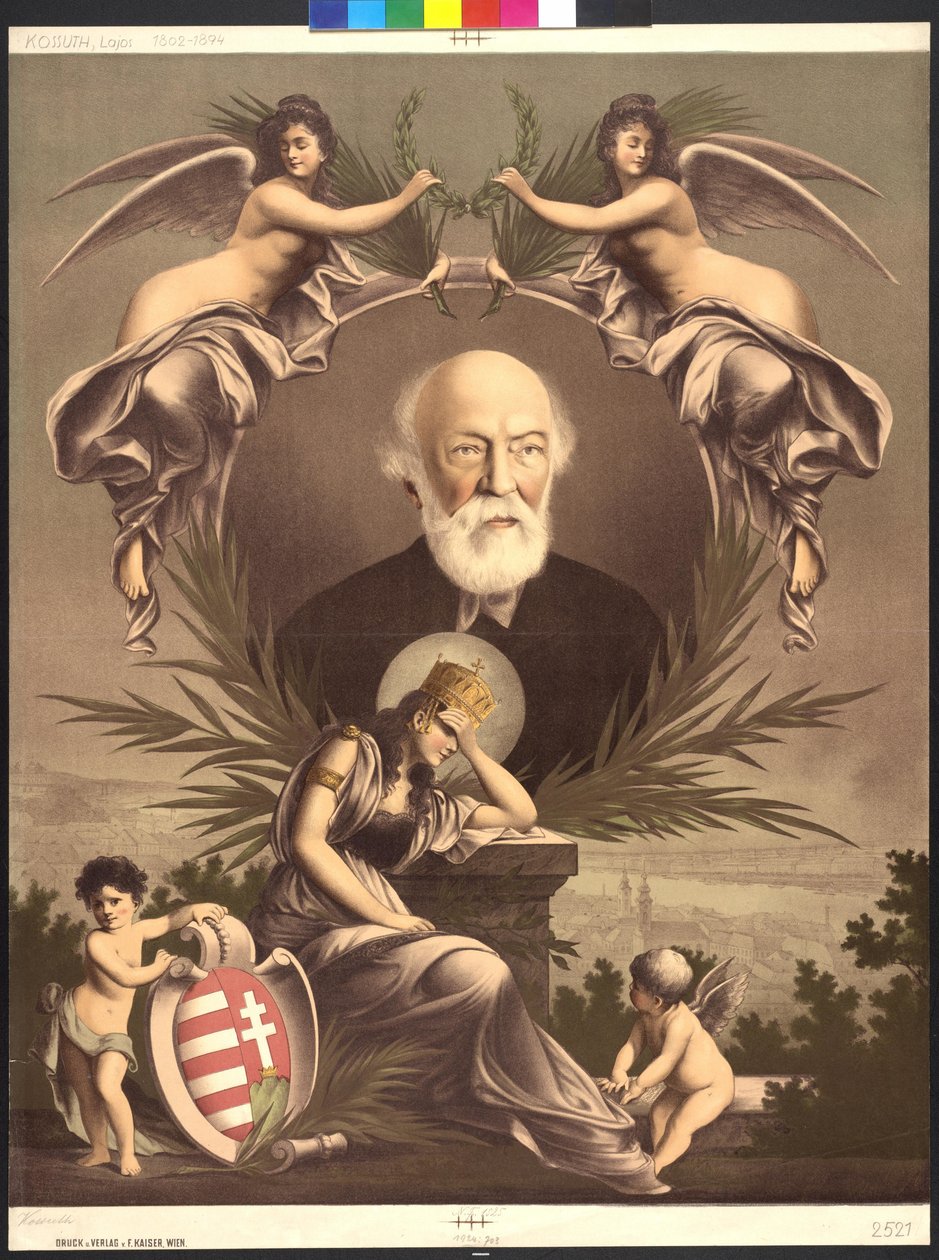Lajos von Kossuth autorstwa Friedrich Kaiser