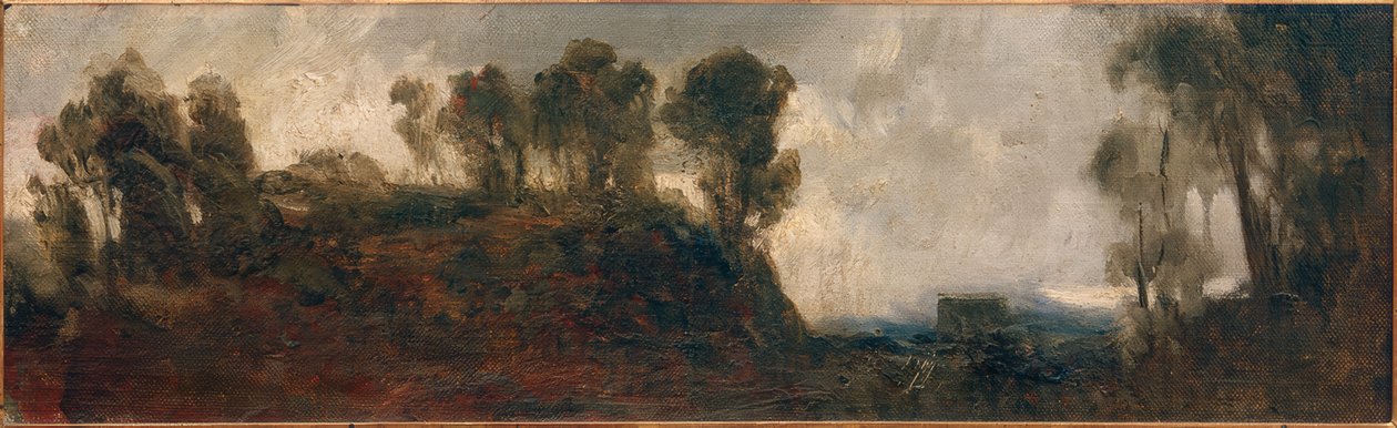 Abendstimmung (Vaux de Cernay) autorstwa Friedrich Karl Hausmann
