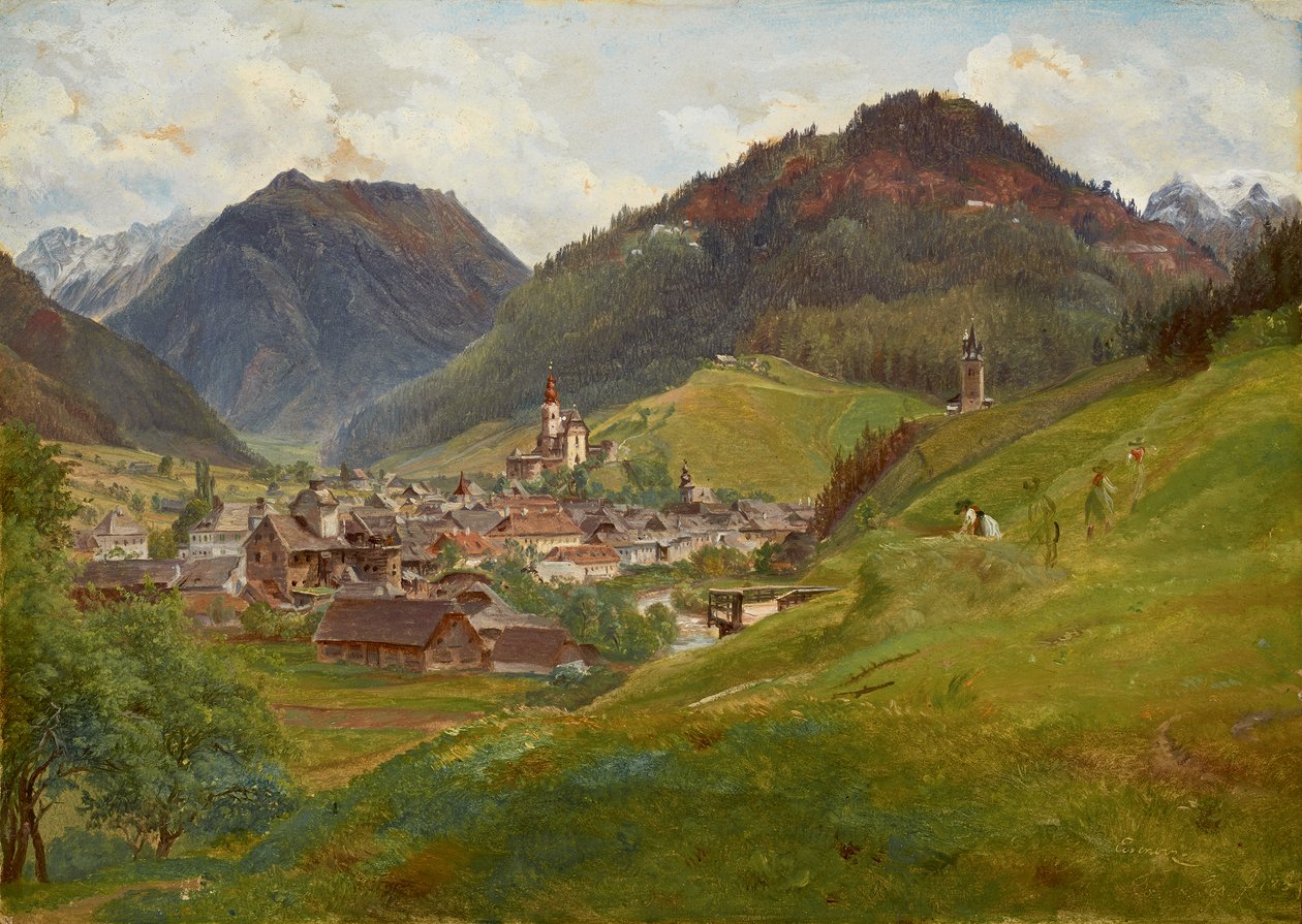 Widok rudy żelaza autorstwa Friedrich Loos