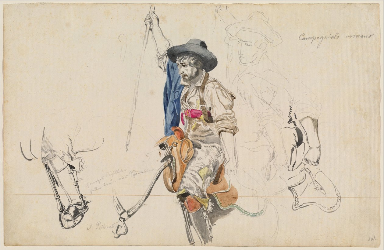 Roman Campagniolo autorstwa Friedrich Nerly