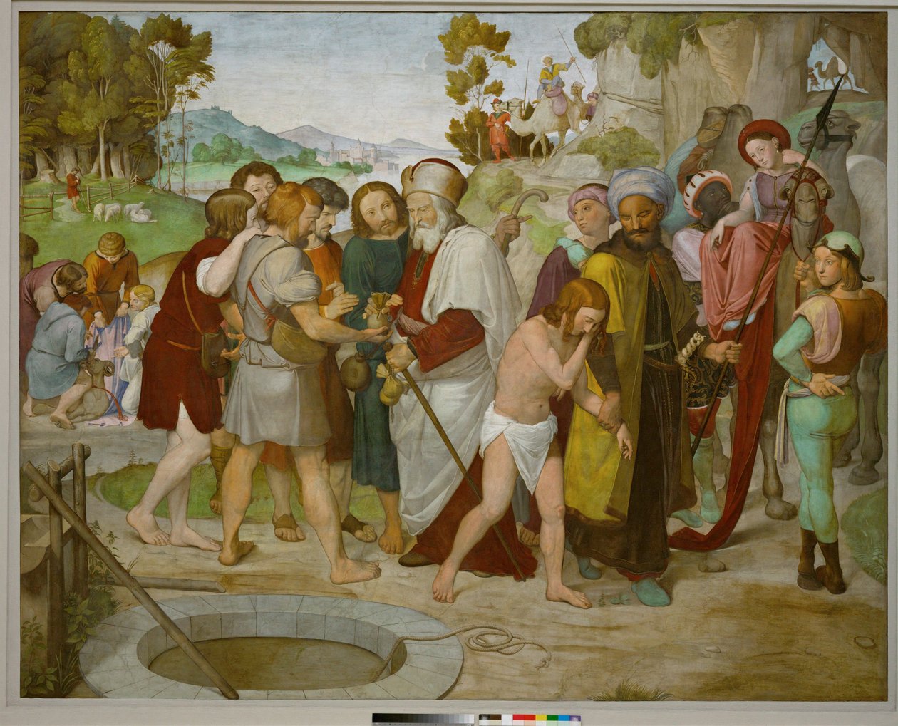 Józef sprzedany do niewoli ... autorstwa Friedrich Overbeck