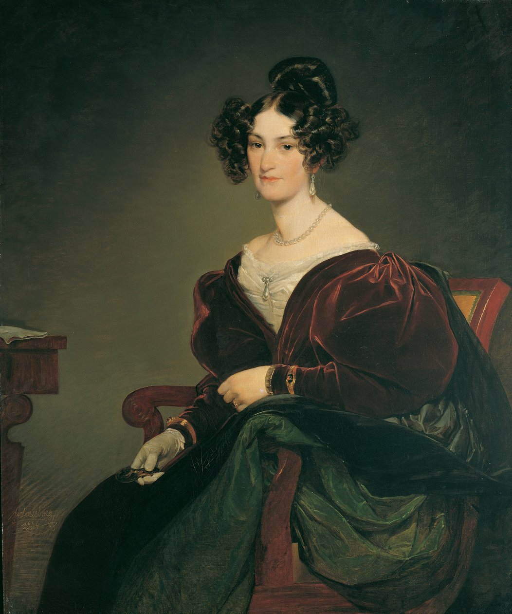 Amalie Klein autorstwa Friedrich von Amerling