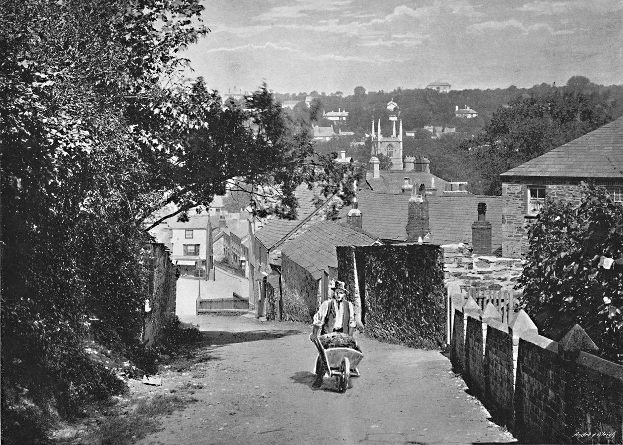 Bodmin, ok. 1896 r. autorstwa Frith and Co