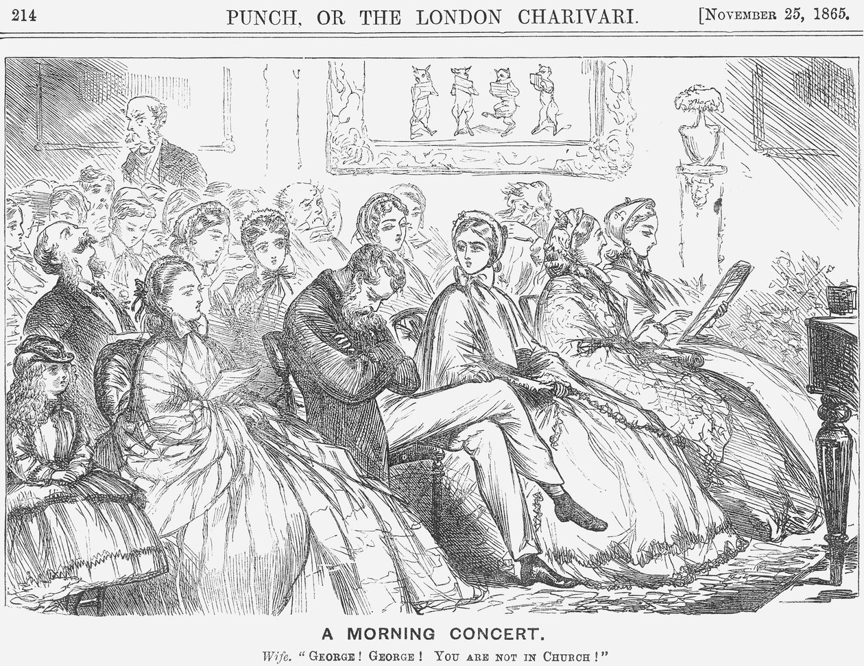 „Poranny koncert”, 1865 autorstwa Fritz Eltze