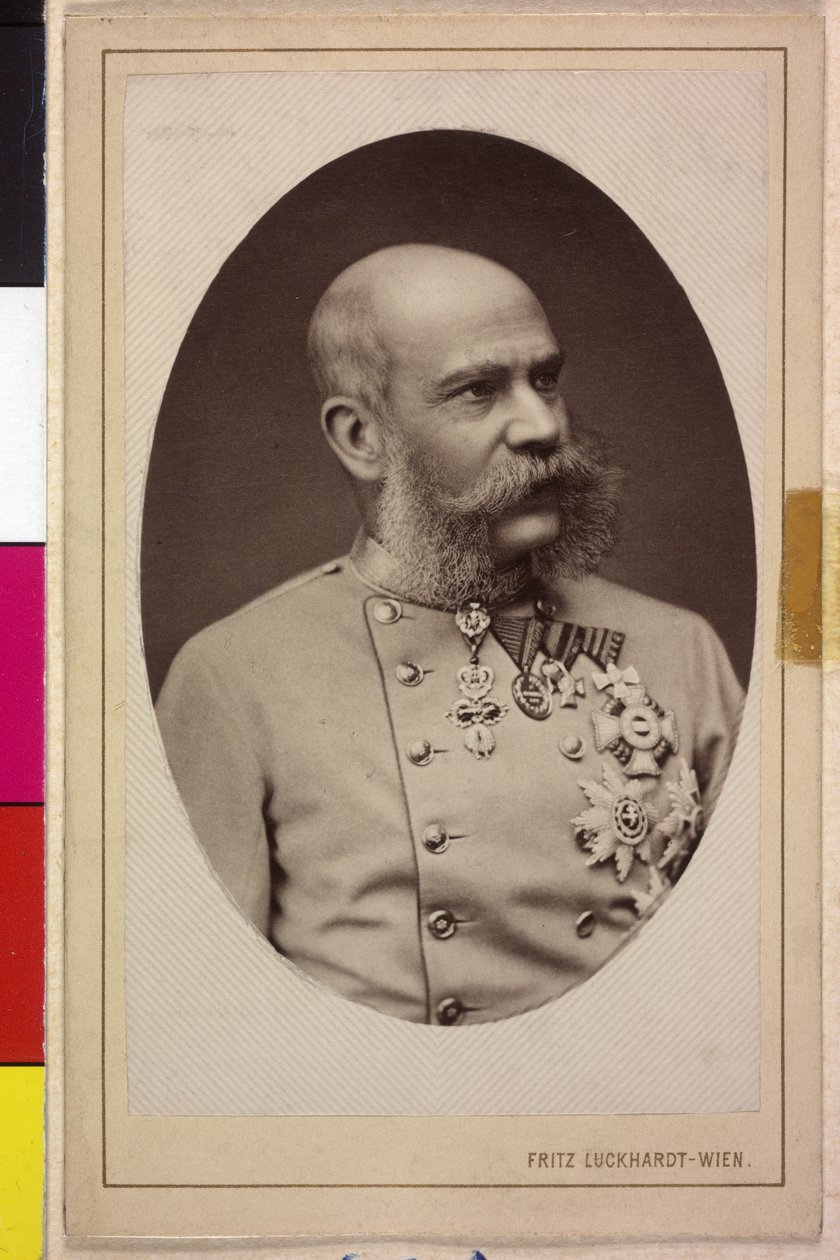 Franciszek Józef I autorstwa Fritz Luckhardt