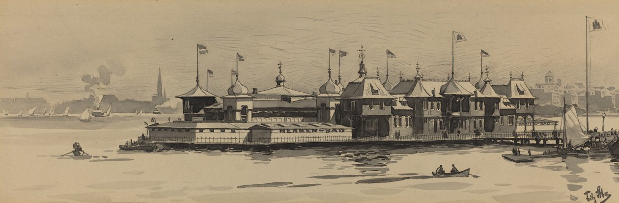 Alster przyjemność autorstwa Fritz Stoltenberg