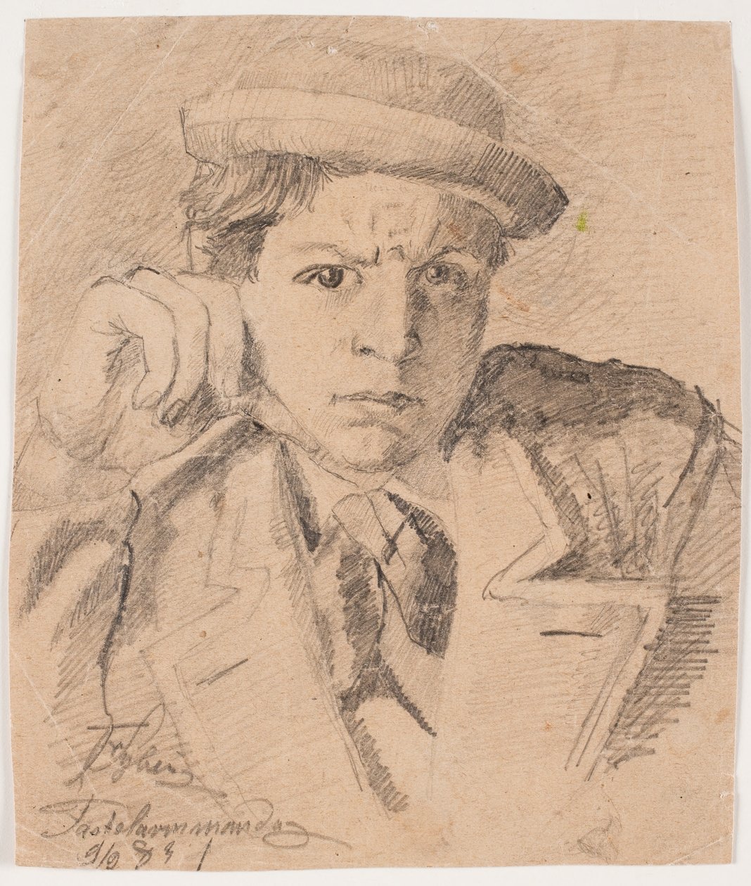 Autoportret autorstwa Fritz Syberg