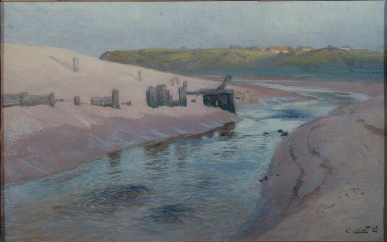 Scena przybrzeżna autorstwa Fritz Thaulow
