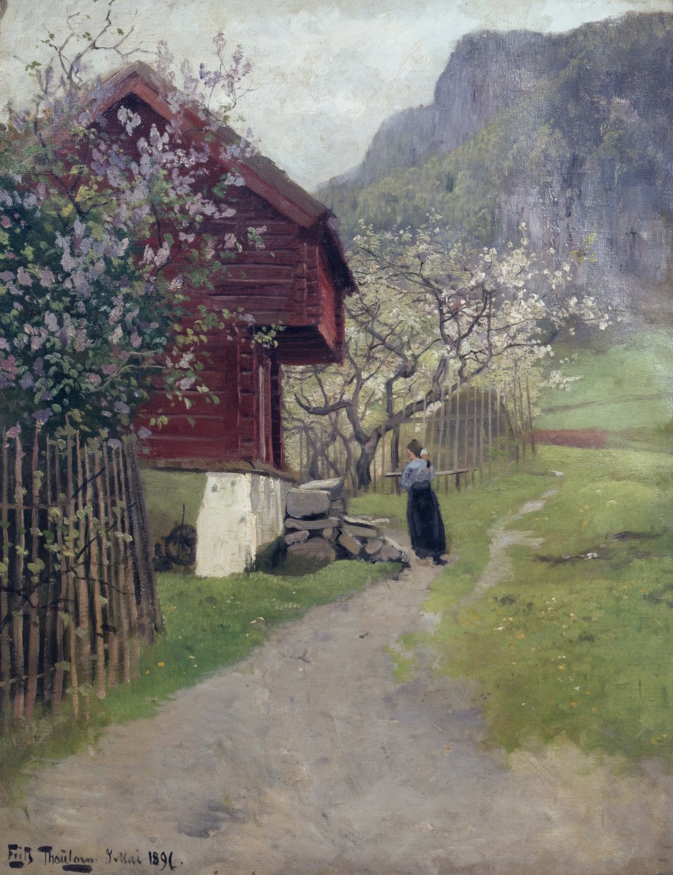Od Askera autorstwa Fritz Thaulow