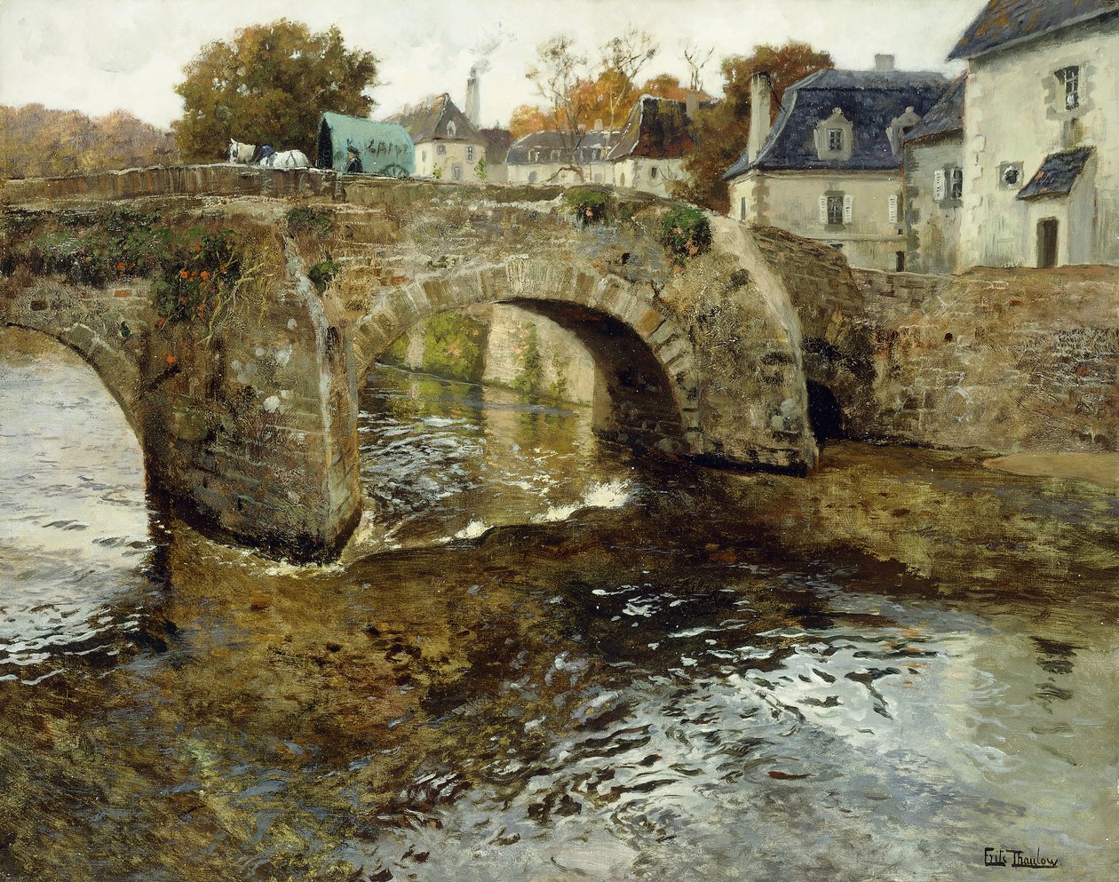 Stary Kamienny Most, autorstwa Frits Thaulow
