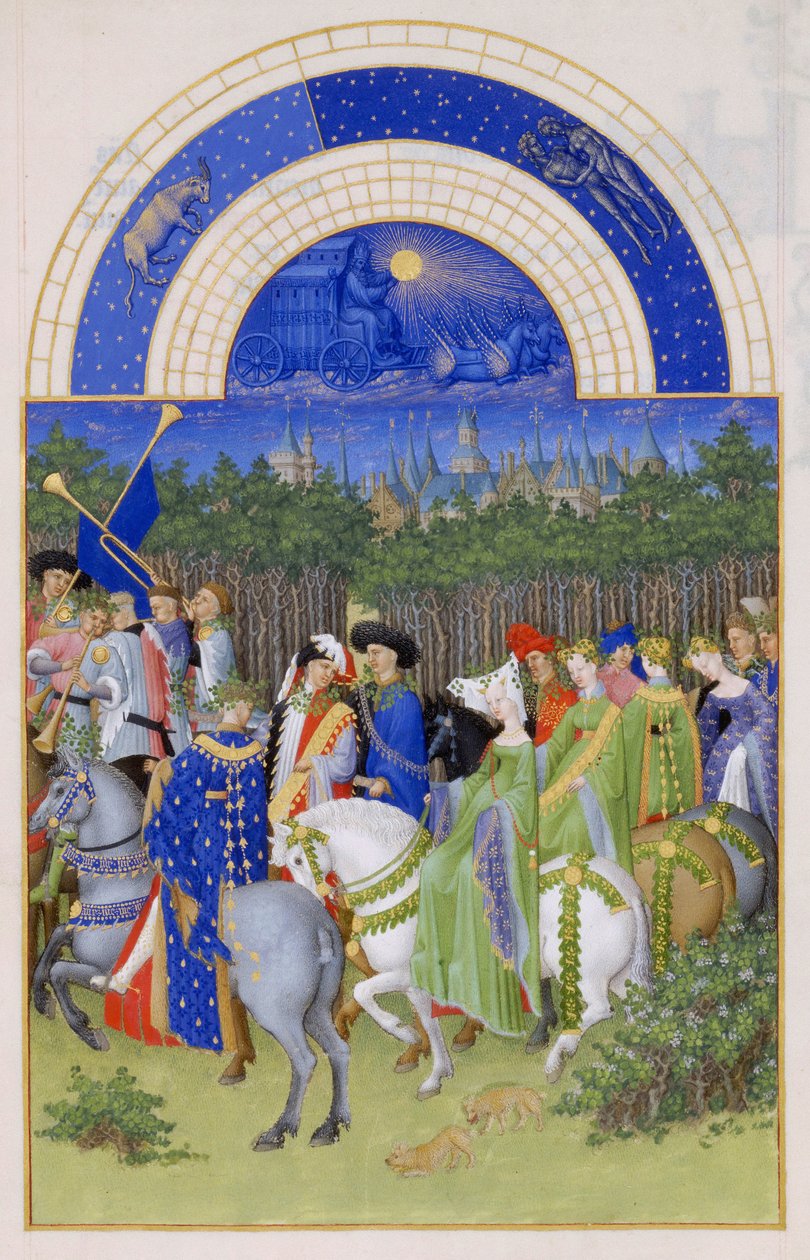 Tres Riches Heures du Duc de Berry autorstwa Frères Limbourg