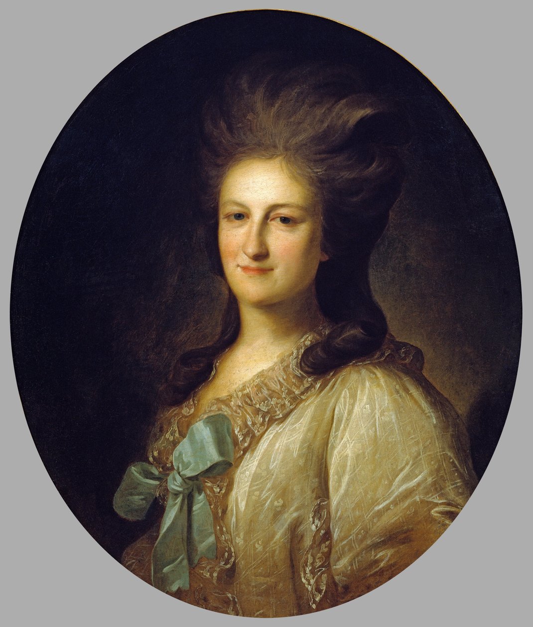 Rosyjski: "Portret V.E. Novosiltsovej" Portret V.E. Novosiltsovej. Novosiltsova autorstwa Fyodor Rokotov
