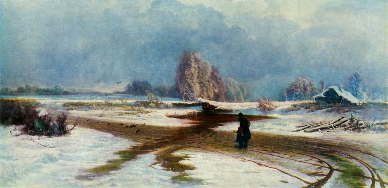 „Odwilż”, 1871, 1965. autorstwa Fyodor Vasil
