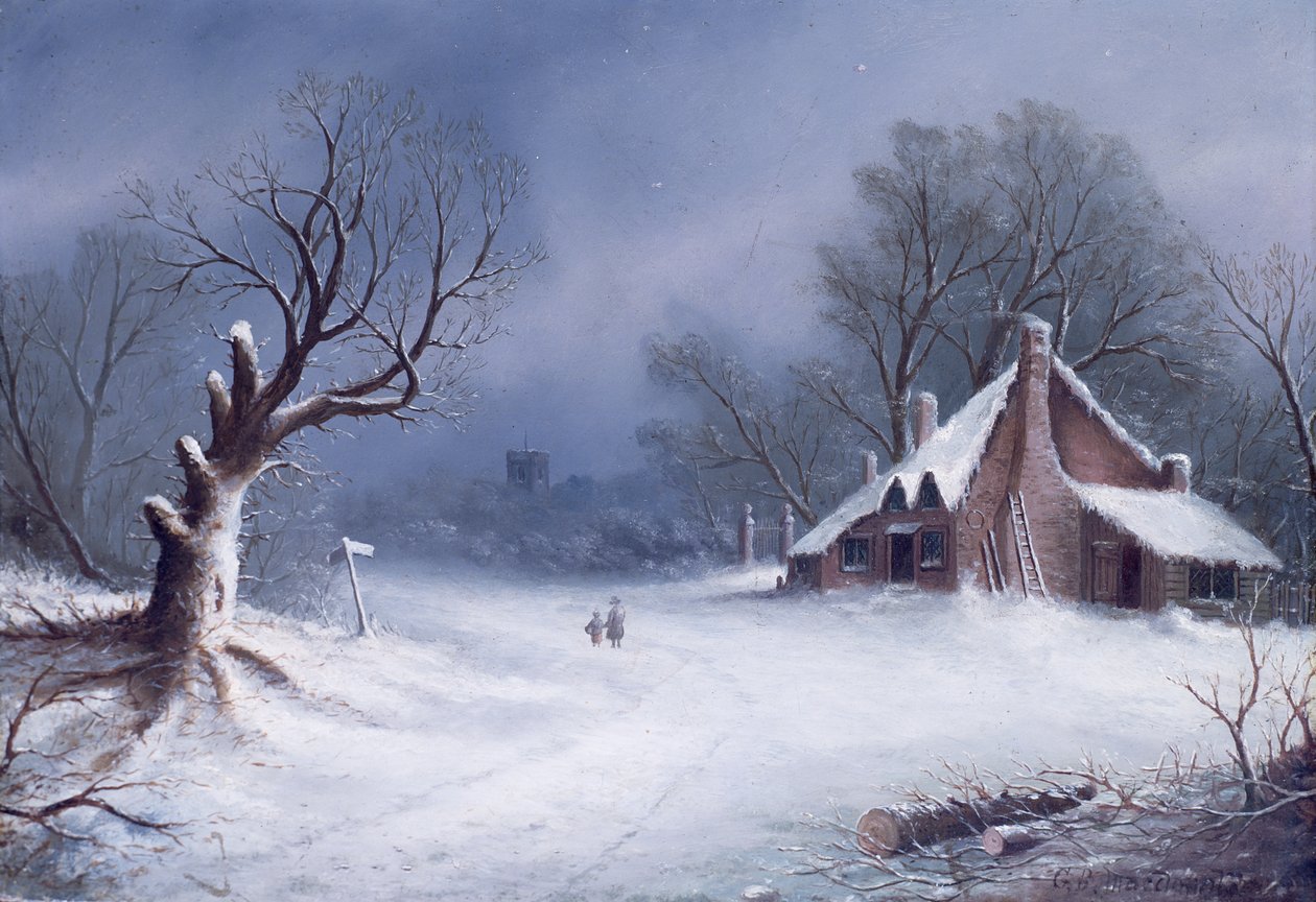 Droga do Kościoła (tablica) autorstwa G.B. MacDonald