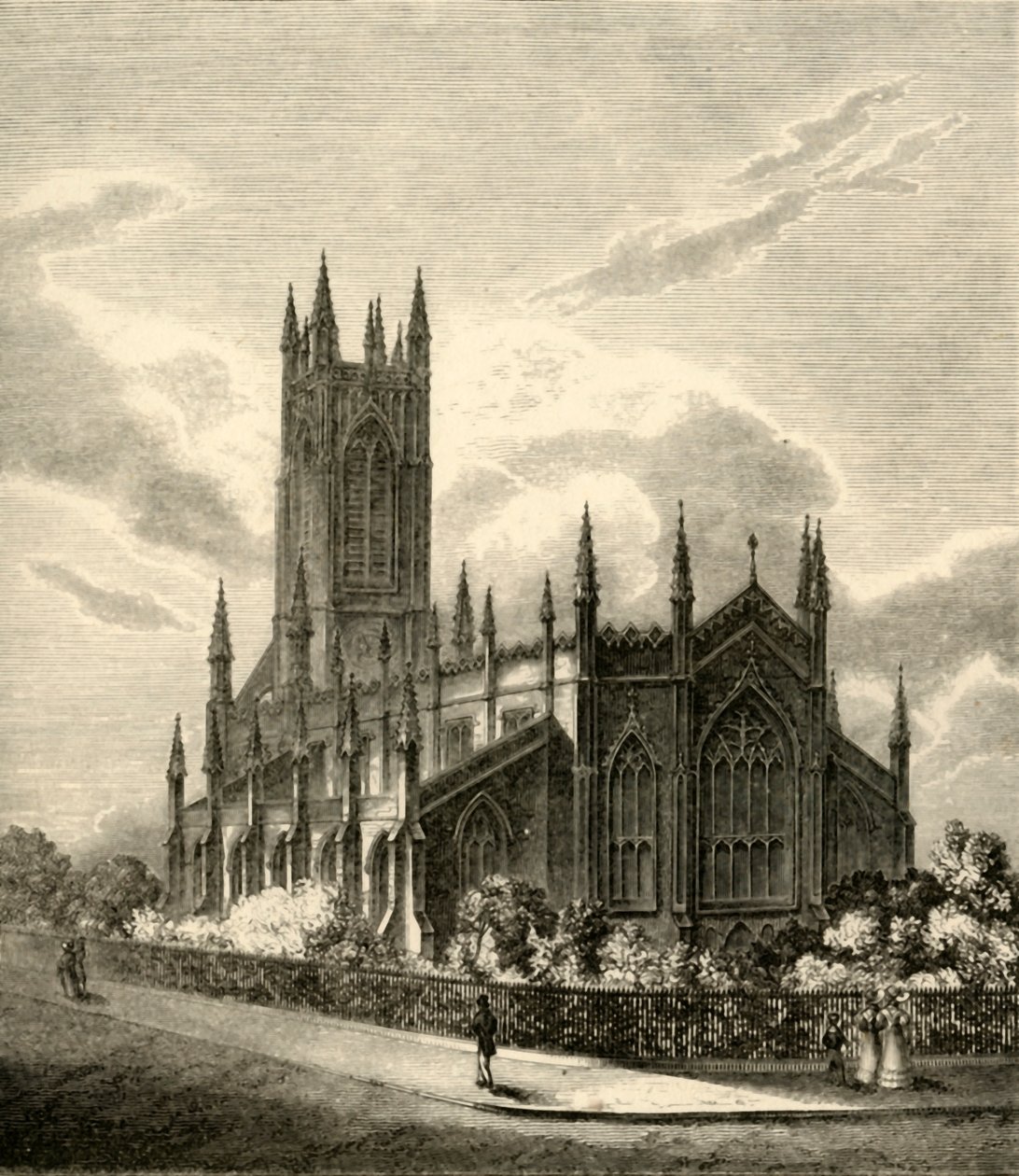 „Św. Kościół Piotra, Brighton”, 1835. autorstwa G Baxter