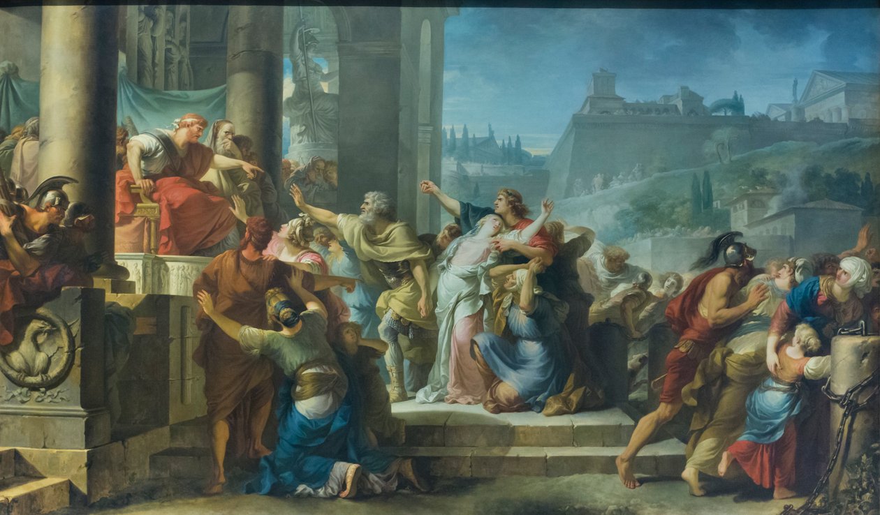 Śmierć Virginii autorstwa Gabriel Francois Doyen
