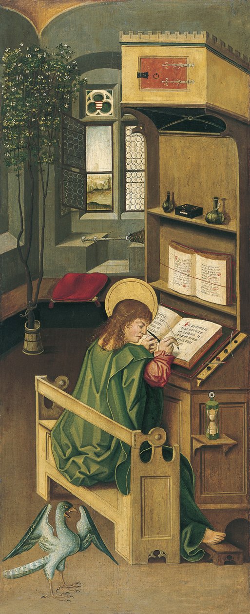 Św. Jan Ewangelista, 1478 autorstwa Gabriel Mälesskircher
