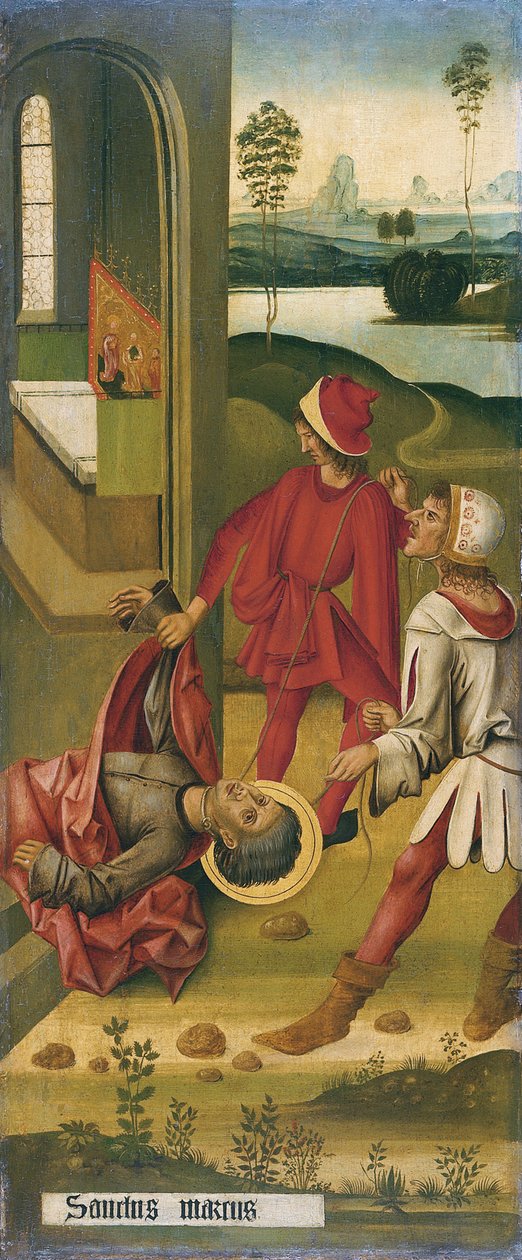 Męczeństwo św. Marka, 1478 autorstwa Gabriel Mälesskircher