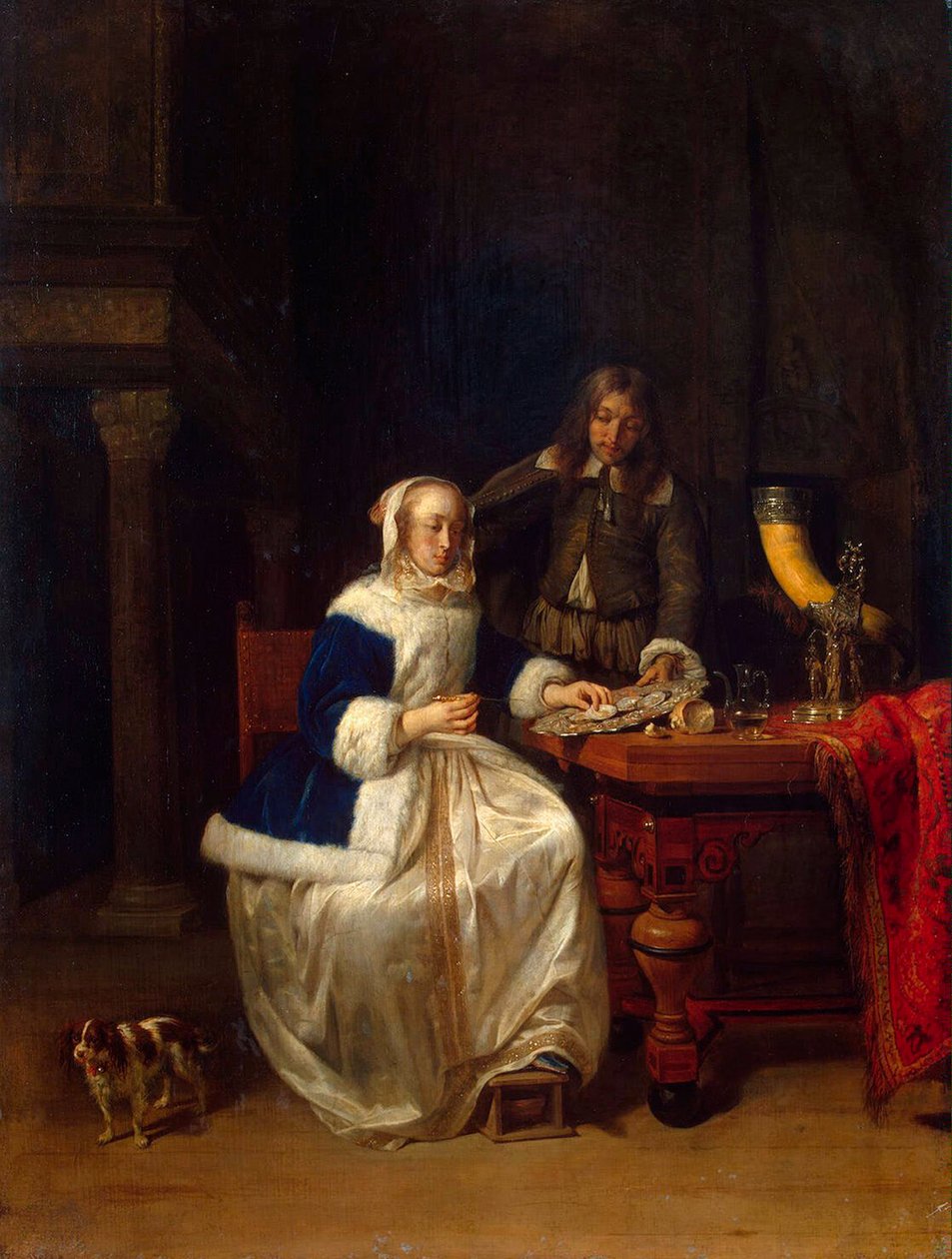 Śniadanie”, ok. 1660. autorstwa Gabriel Metsu
