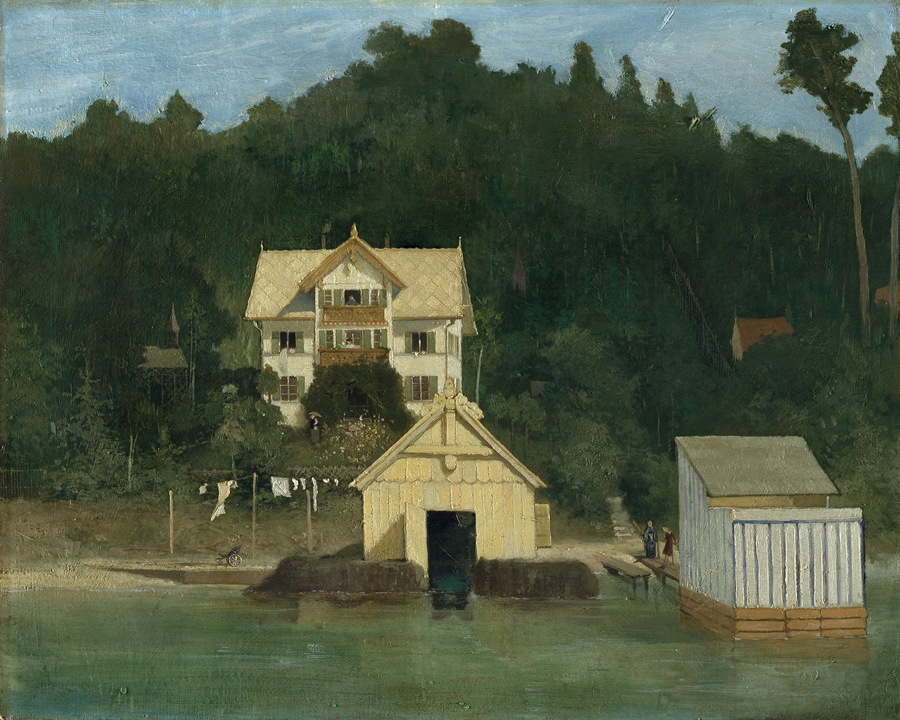 Dom artysty w Ammerland autorstwa Gabriel von Max