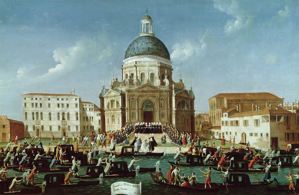 Wesele weneckiej szlachcianki autorstwa Gabriele Bella