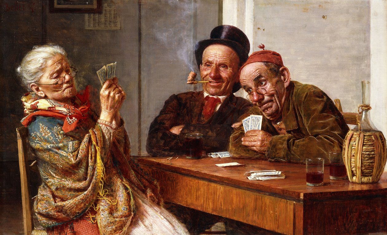 Wybór gracza, autorstwa Gaetano Bellei