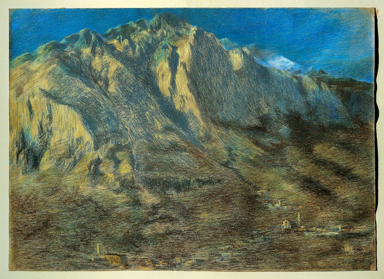 Góra Resegone autorstwa Gaetano Previati
