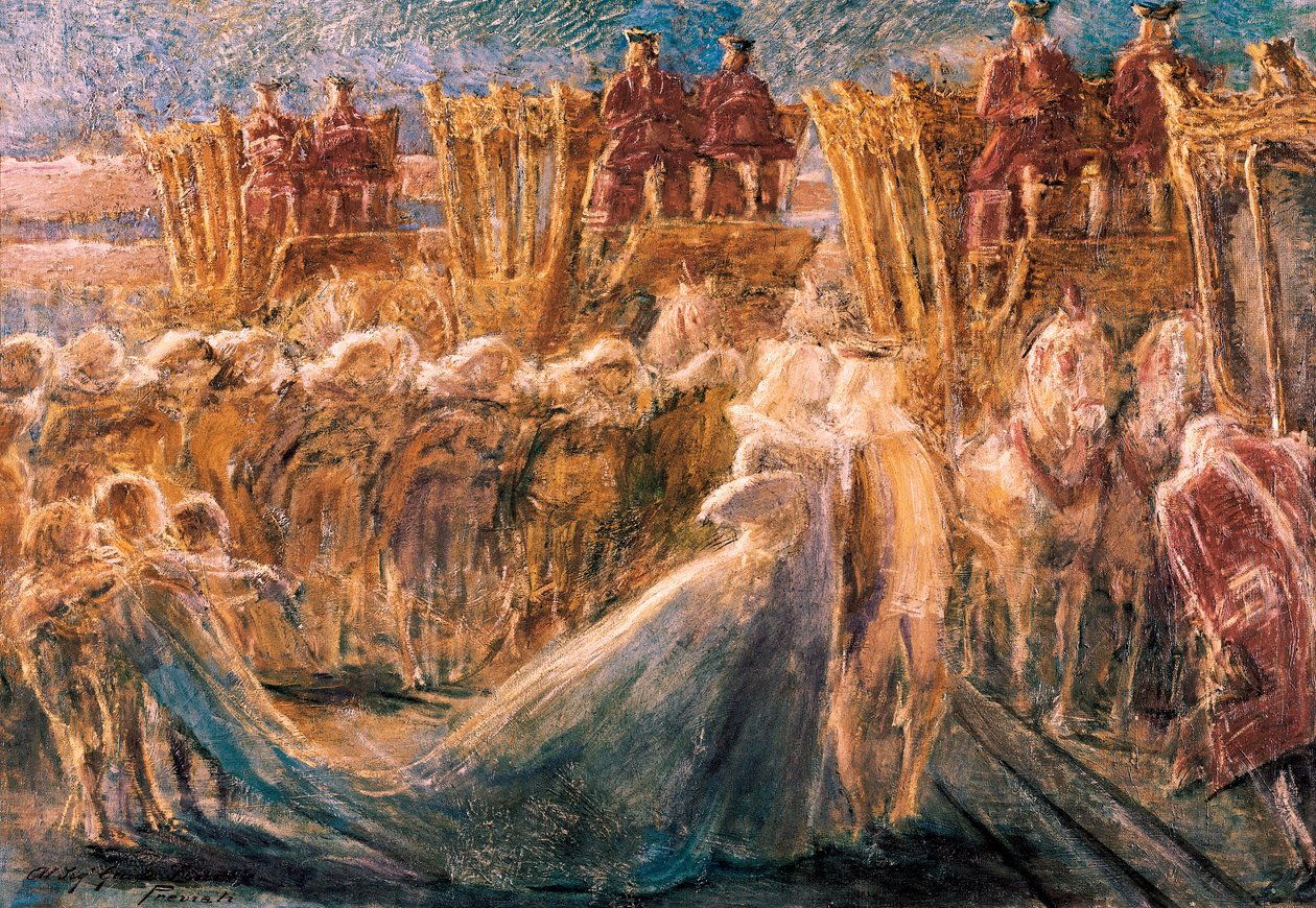 Król Słońca autorstwa Gaetano Previati