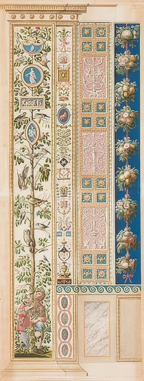 Pilaster Loggia VII (Ptak Łapacz) autorstwa Gaetano Savorelli