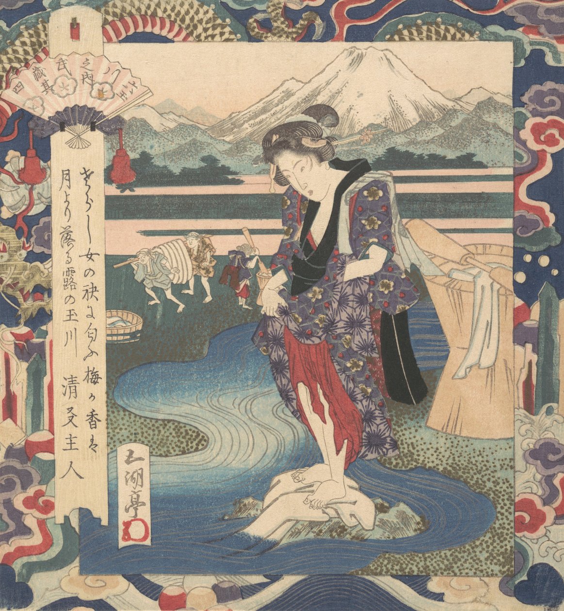 Druk, ca. 1830. autorstwa Gakutei