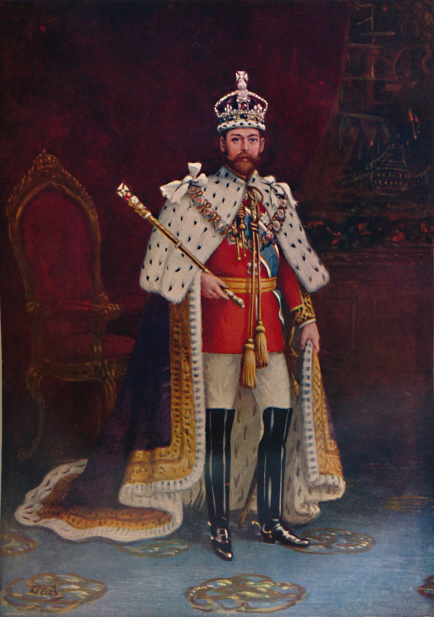 Król Jerzy V, 1917 autorstwa Garratt and Atkinson