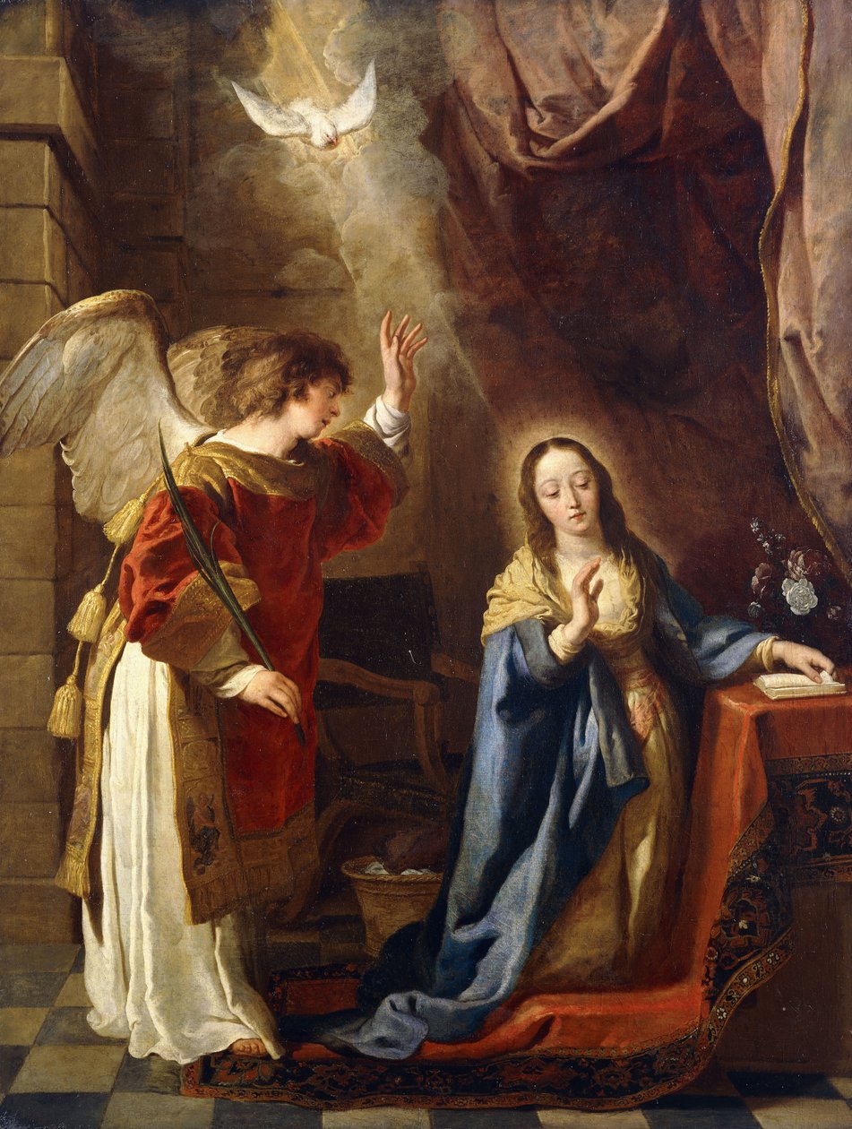 Zwiastowanie, autorstwa Gaspar De Crayer