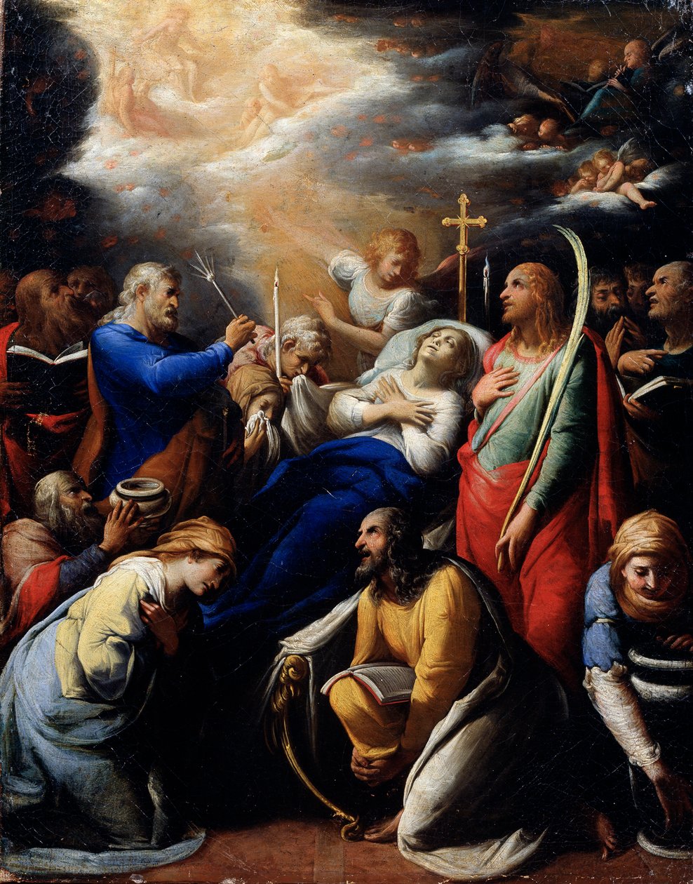 Śmierć Dziewicy, 1612. autorstwa Gaspard Gailius