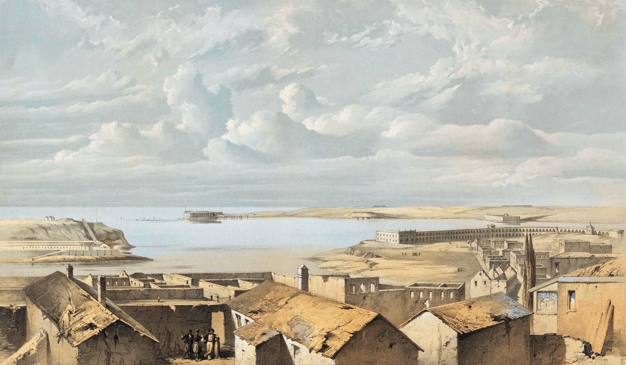 Fortece, Sewastopol autorstwa Gaspard Le Marchant Tupper