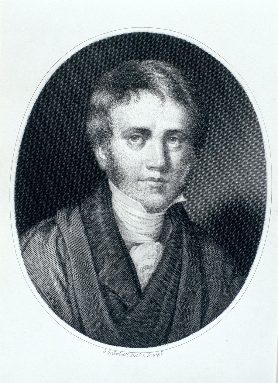 Sir John Herschel, astronom i naukowiec, lata 1810 autorstwa Gaspare Gabrielli