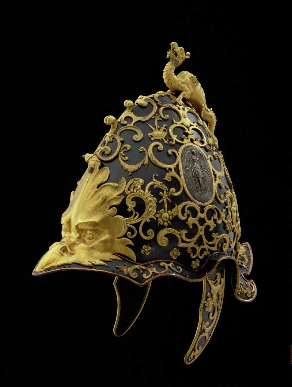 Hełm Kosmy II (1590-1621), Włochy, 1608 r. autorstwa Gaspare Mola