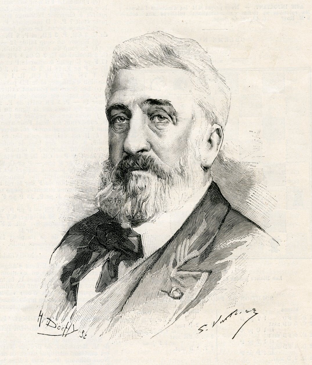 Filip Rousseau, 1887 autorstwa Gaston Vuillier