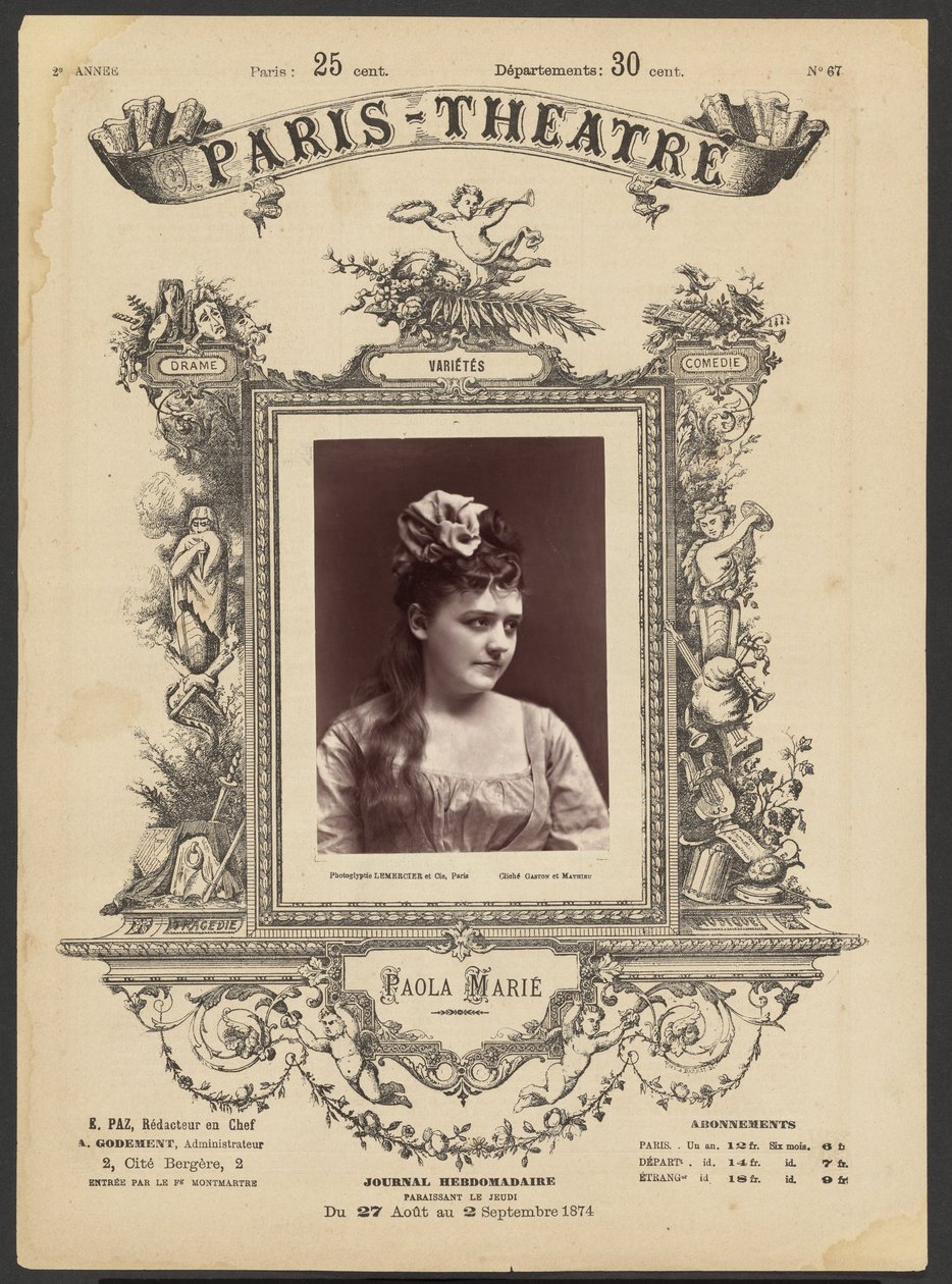 Teatr Paryski: Paola Marie autorstwa Gaston and Mathieu and Cie.