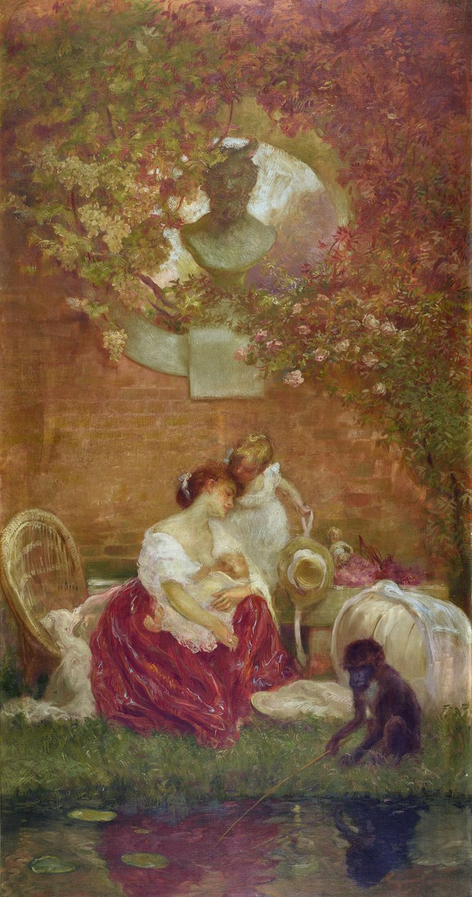Matka Miłość (obraz) autorstwa Gaston de la Touche