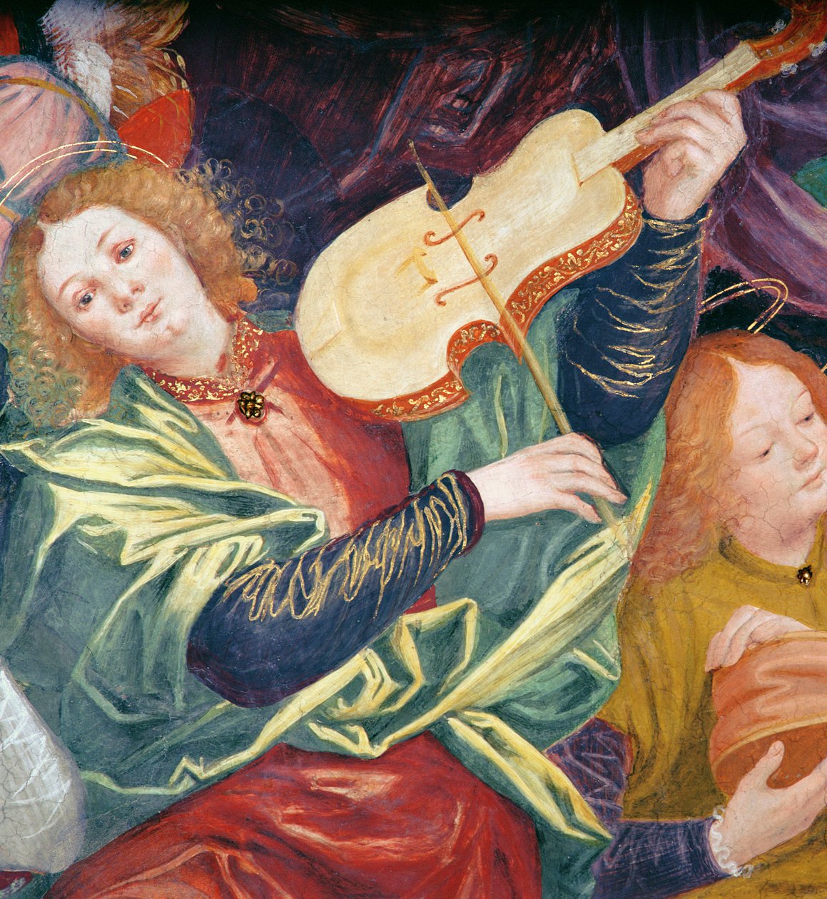 Koncert aniołów, 1534-36 (więcej) (zob. 175762) autorstwa Gaudenzio Ferrari