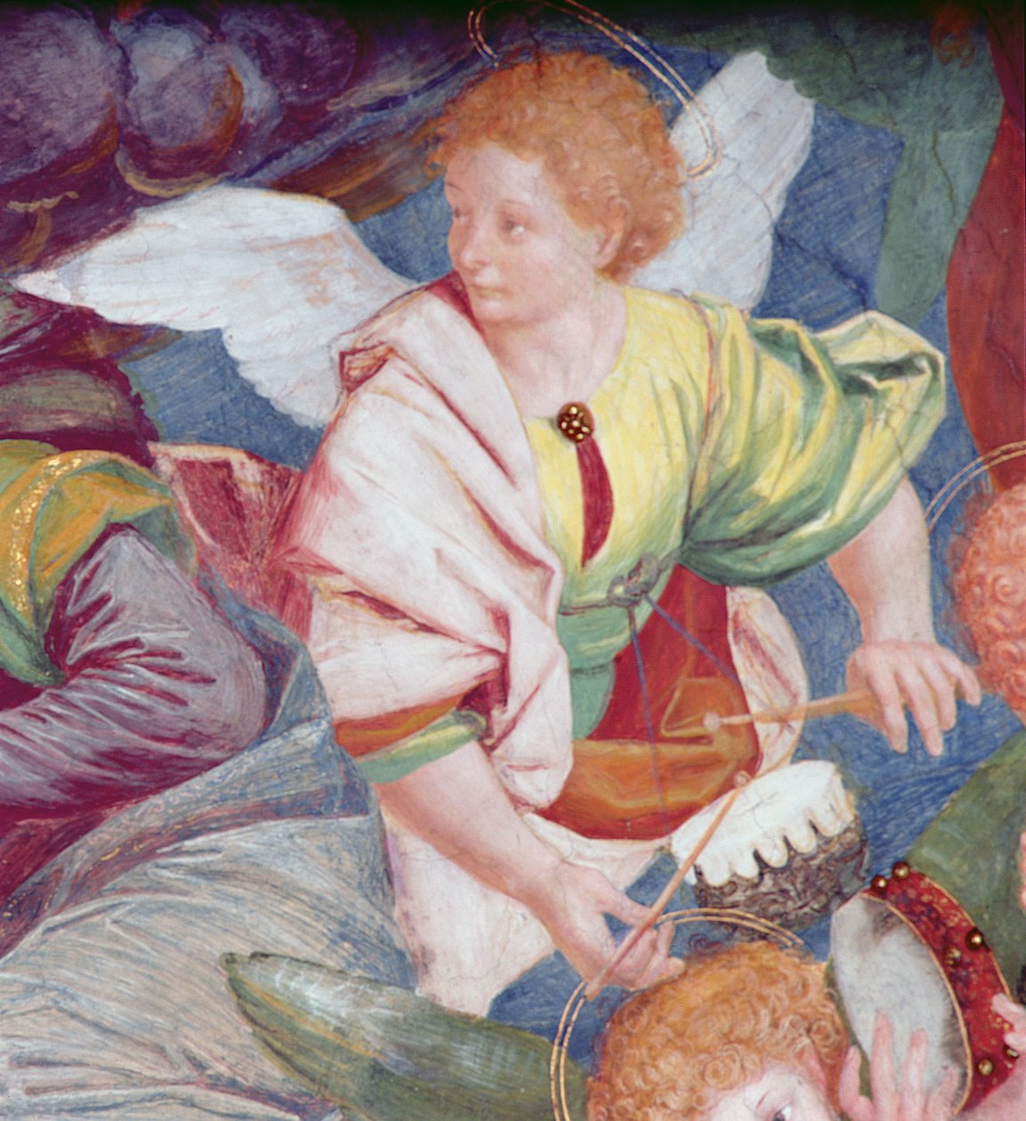 Koncert aniołów, 1534-36 (więcej) (zob. 175762) autorstwa Gaudenzio Ferrari