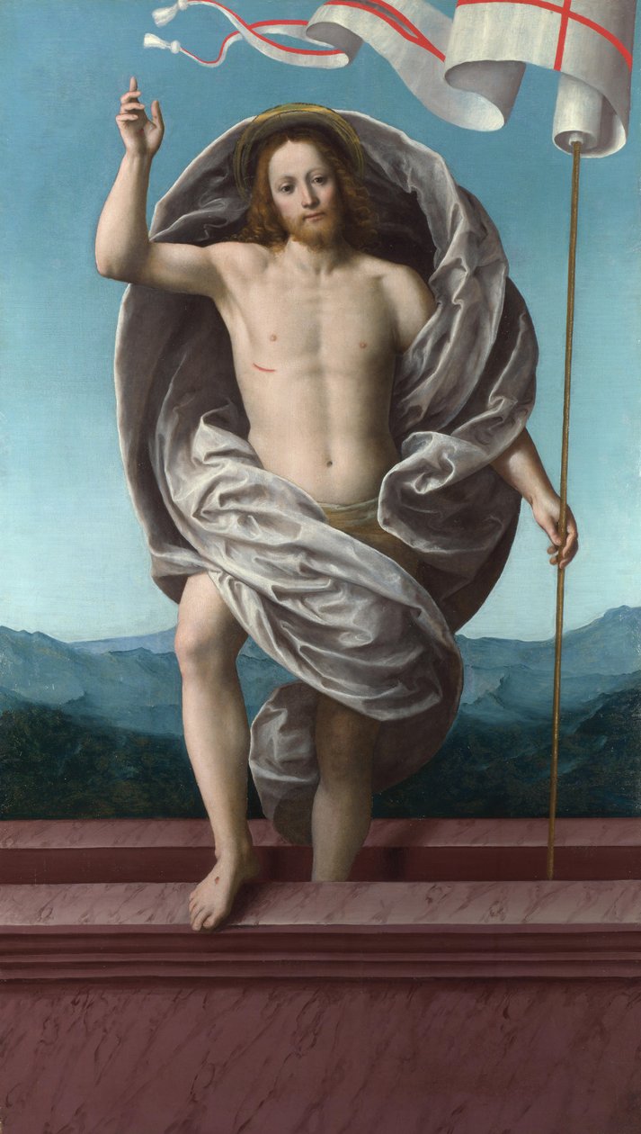 Chrystus powstający z grobu, ok. 1540 autorstwa Gaudenzio Ferrari