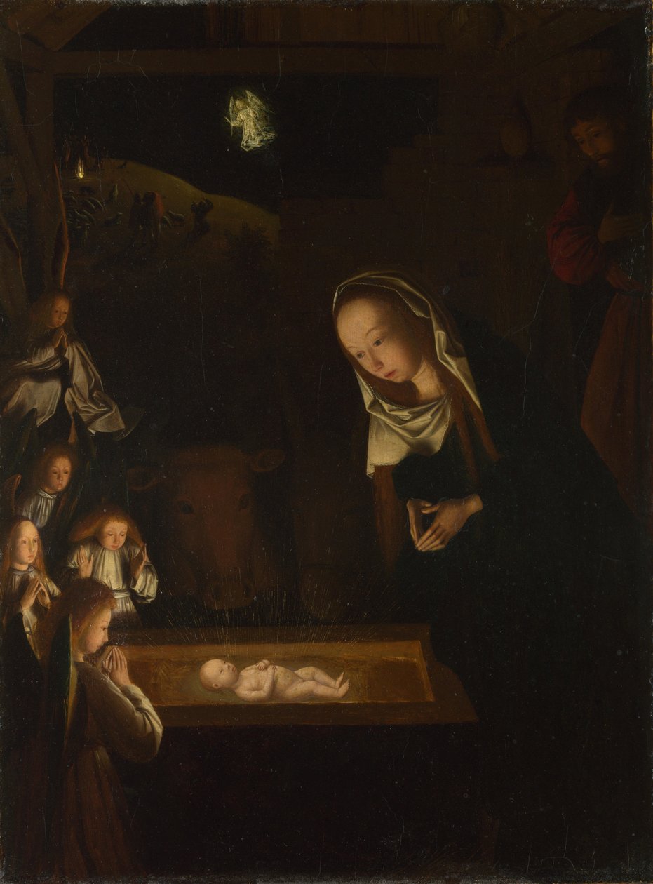 Szopka nocą autorstwa Geertgen Tot sint Jans
