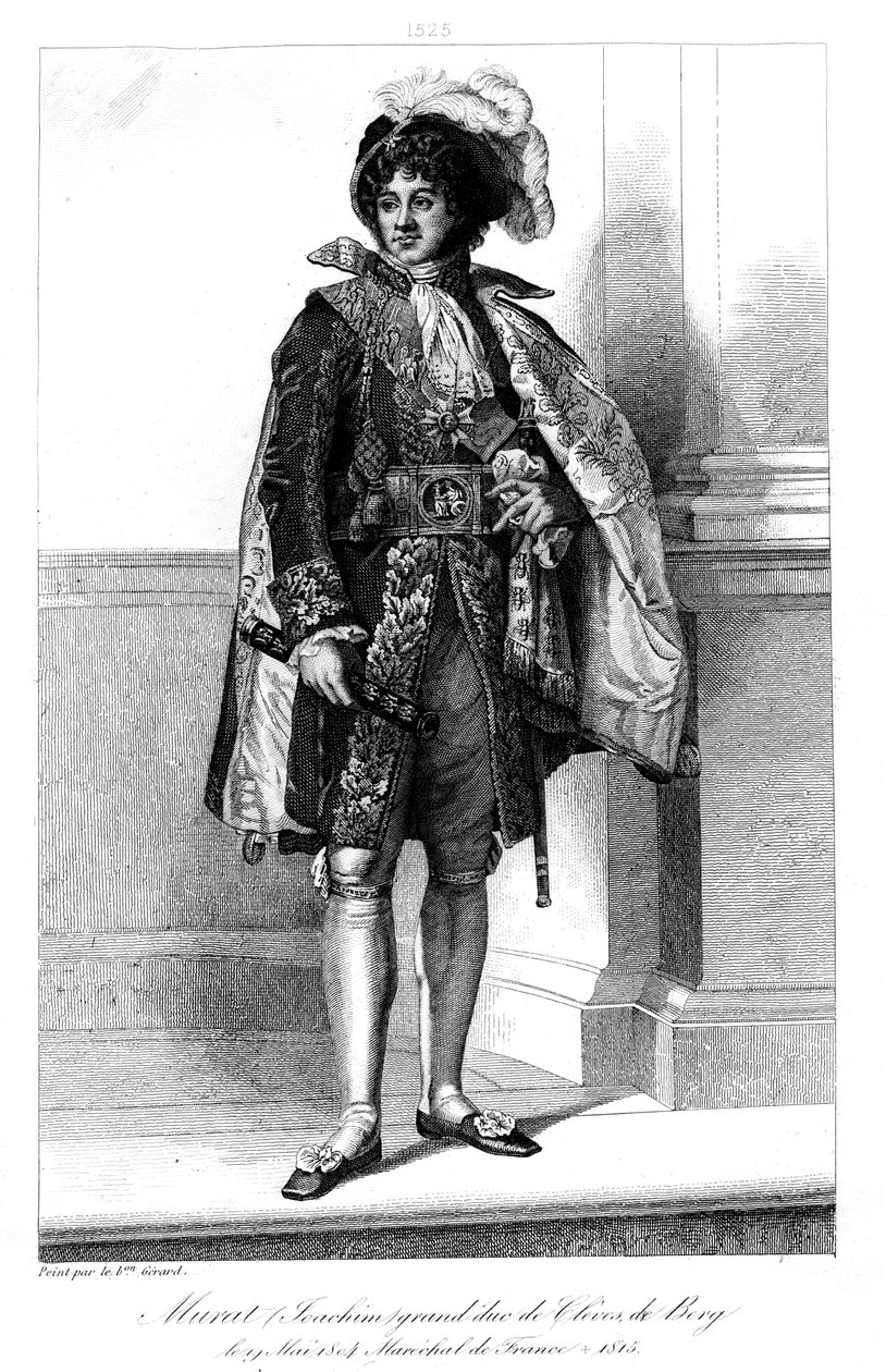 Joachim Murat 1767-1815, marszałek Francji, 1839. autorstwa Geille