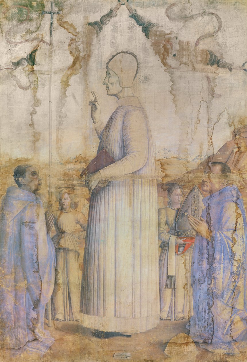 Św. Wawrzyniec Giustiniani (1381-1455), 1465 autorstwa Gentile Bellini